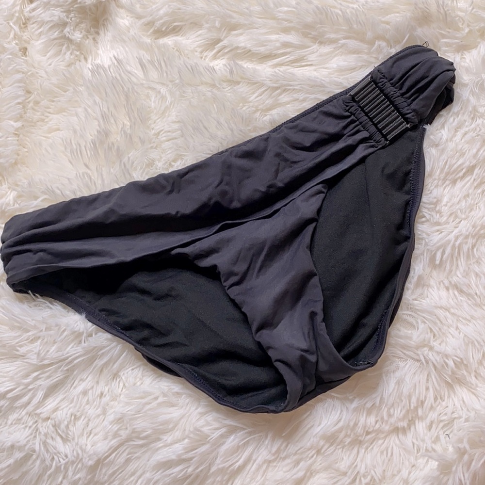 Kenneth Cole Black Bikini Swim Bottoms Size Medium